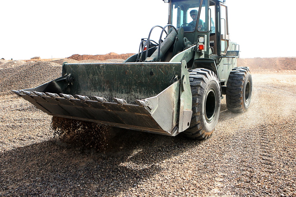 Engineer Company Keeps Roads Ready