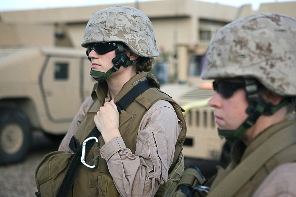 Women Marine Combat Marked Failure