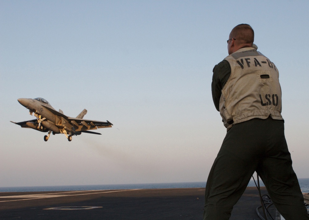 Carrier Air Wing Seven begins OEF Missions