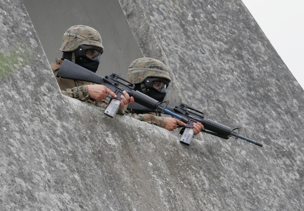 Lejeune-based Marines take aim at close-quarters combat training