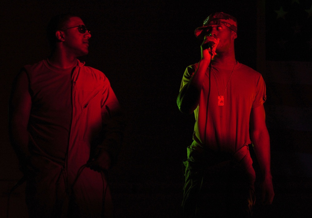 Soldier's Make Music in War Zone