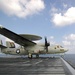 E-2 takes off from USS Eisenhower