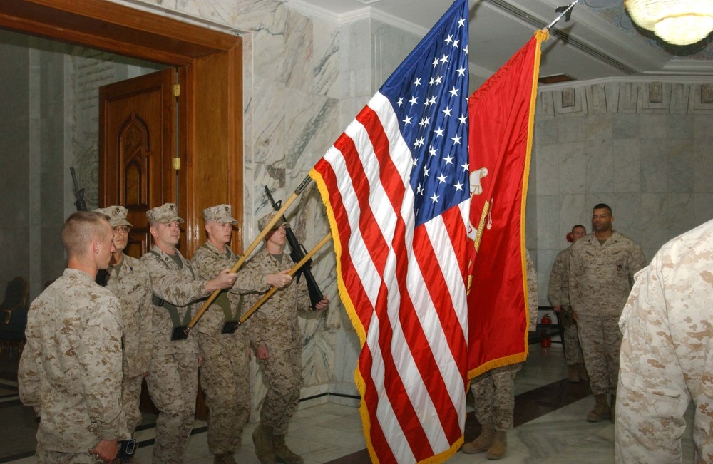 Marines Celebrate Birthday
