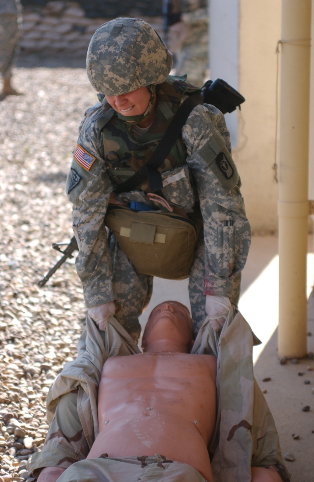 Medical training brings basics to battlefield
