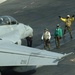 F-18 Hornet Prepares for Launch From USS Eisenhower