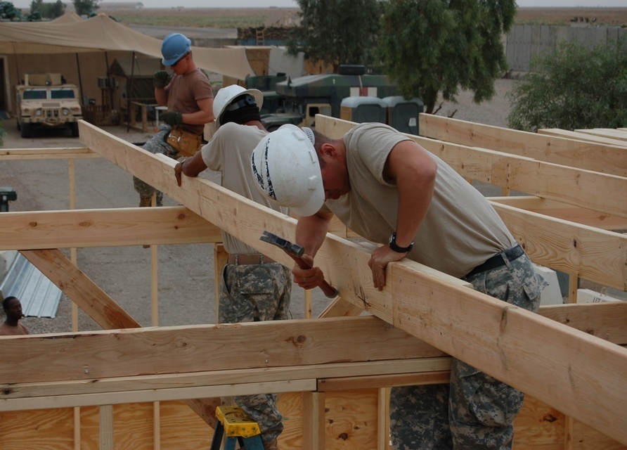 Soldiers of 3rd Brigade Combat Team Refurbish Dining Facility for Their Bro