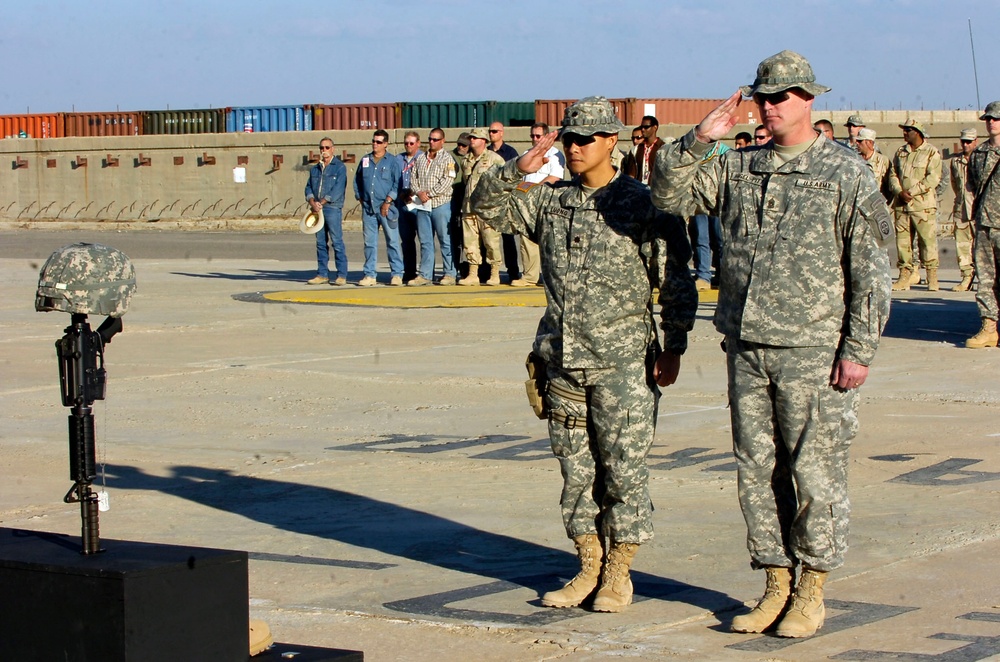 Memorial Held for two Soldiers in the 82nd Airborne Division