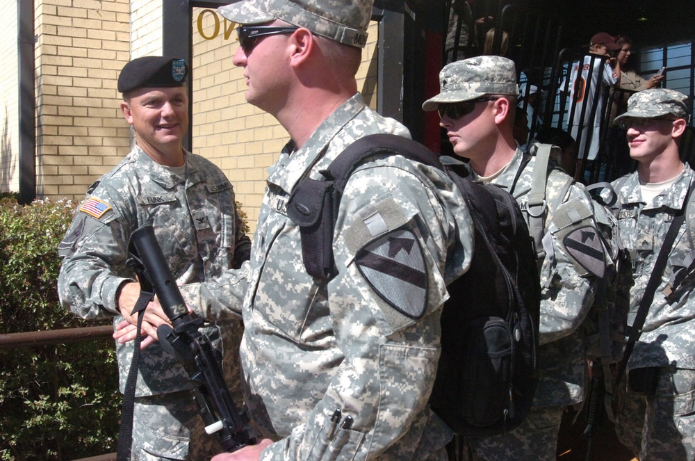 Ironhorse Troopers Depart Fort Hood for Iraq