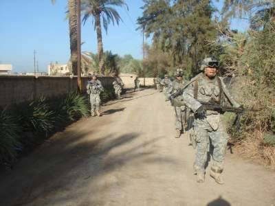 Troops Build Bonds With Yusufiyah Residents