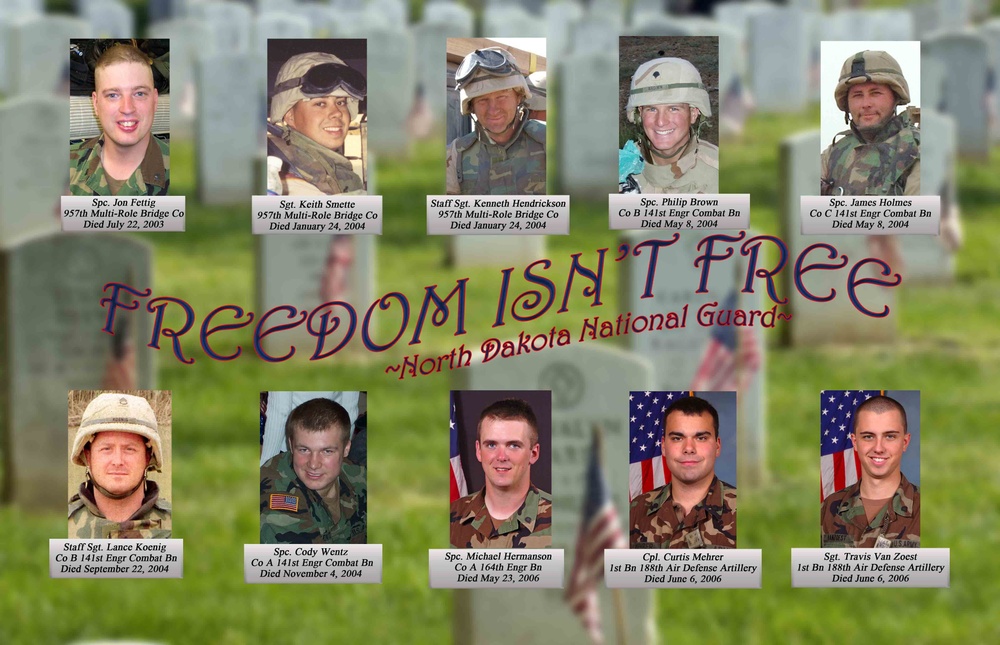 North Dakota Army National Guard Soldiers Killed in Action