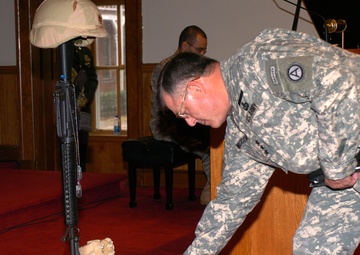 Maj. Lloyd Memorial Ceremony