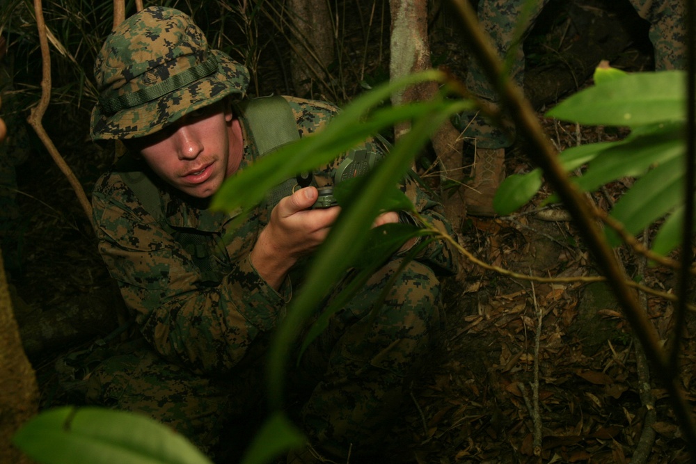 Okinawa Corpsmen Put to Battle Skills Test