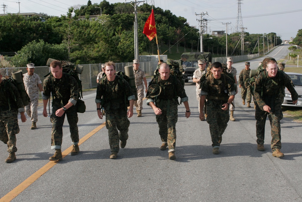 Okinawa Corpsmen Put to Battle Skills Test