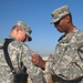 Soldiers receive 1st Cavalry Division combat patches