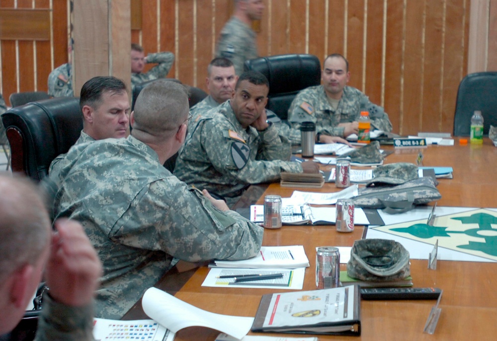 First Team Commander Visits Prosperity