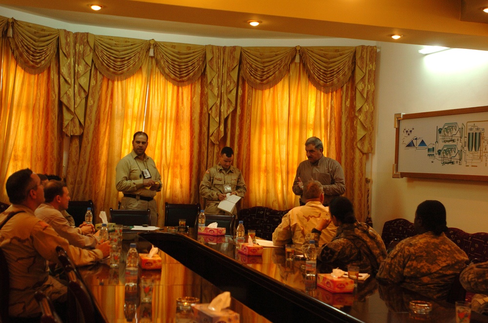 American industry experts visit Badoush Cement Co.