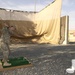 Soldiers create a slice of home in the desert