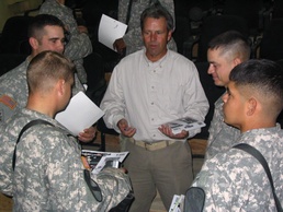 'First Team' Soldiers Celebrate Thanksgiving in Iraq