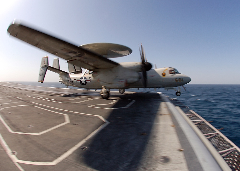 Air Operations on USS Dwight D. Eisenhower