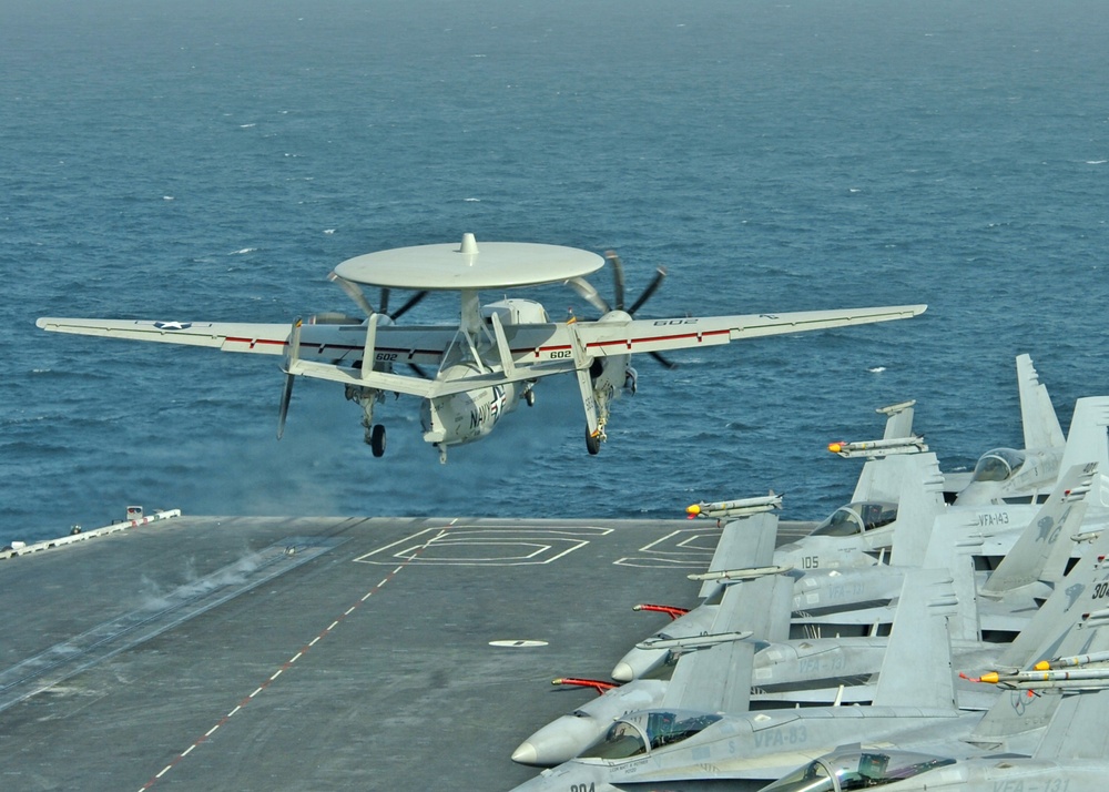 Air Operations on USS Dwight D. Eisenhower