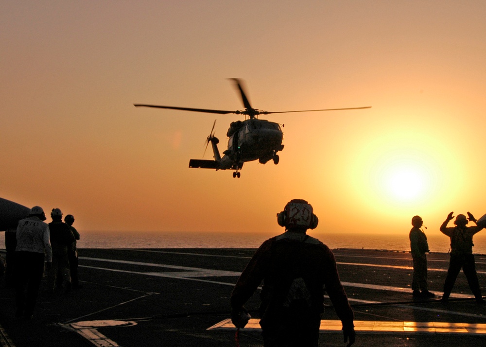 Air Operations on USS Dwight D. Eisenhower