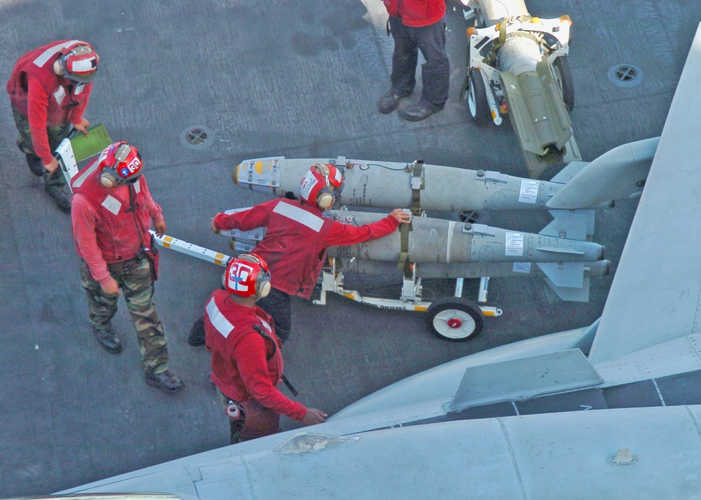 Air Operations on USS Dwight D. Eisenhower