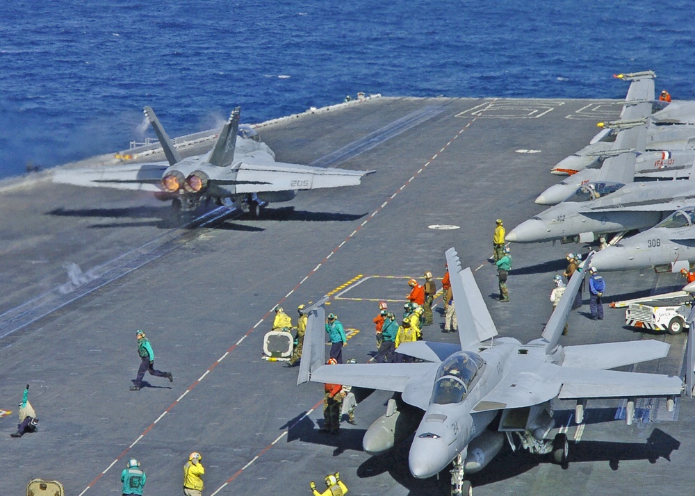 Air Operations on USS Dwight D. Eisenhower