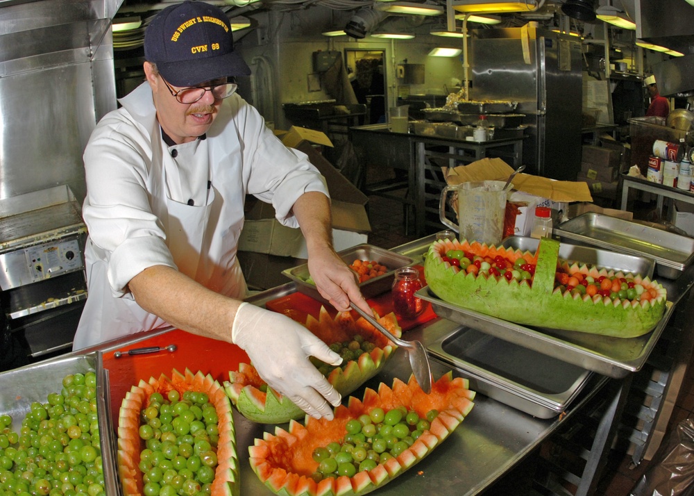 Thanksgiving at Sea