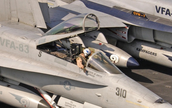 Air Operations on USS Dwight D. Eisenhower