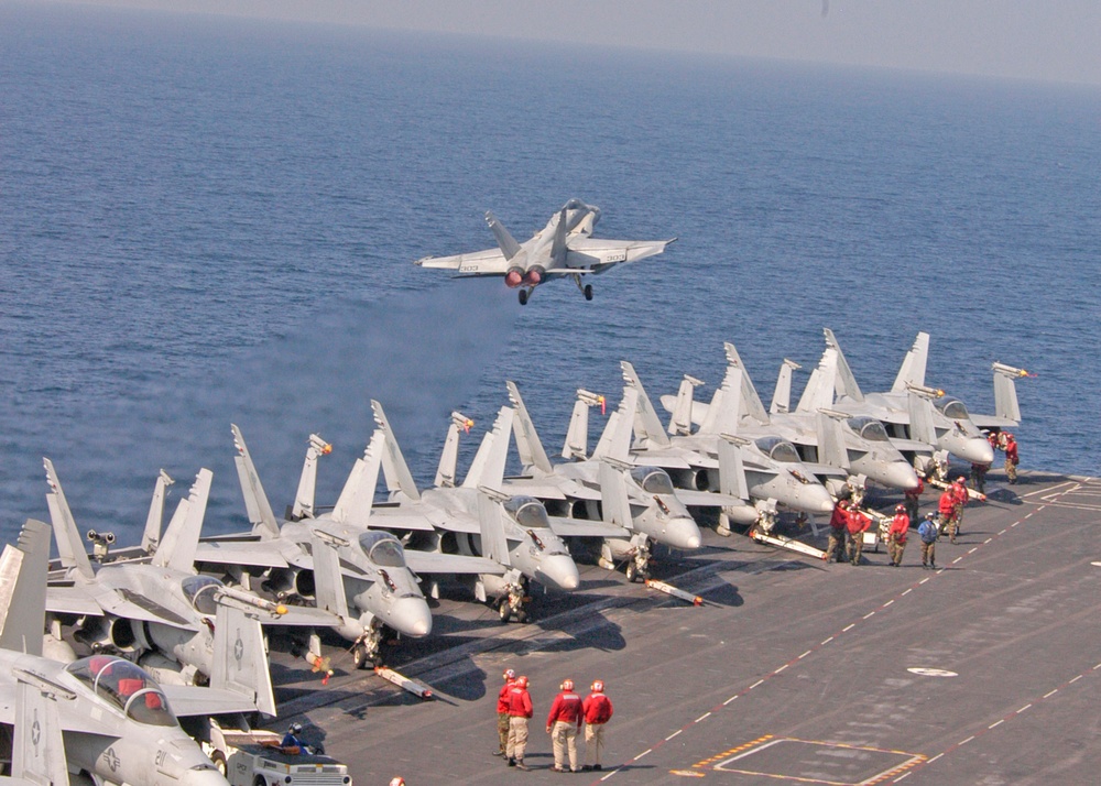 Air Operations on USS Dwight D. Eisenhower