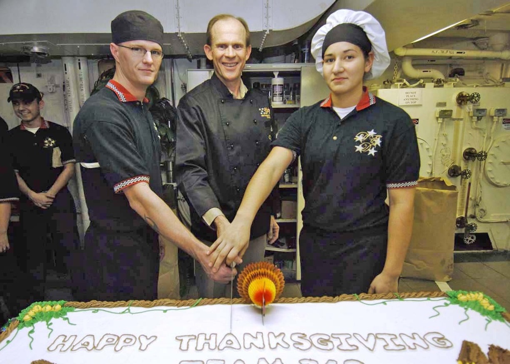 Thanksgiving at Sea