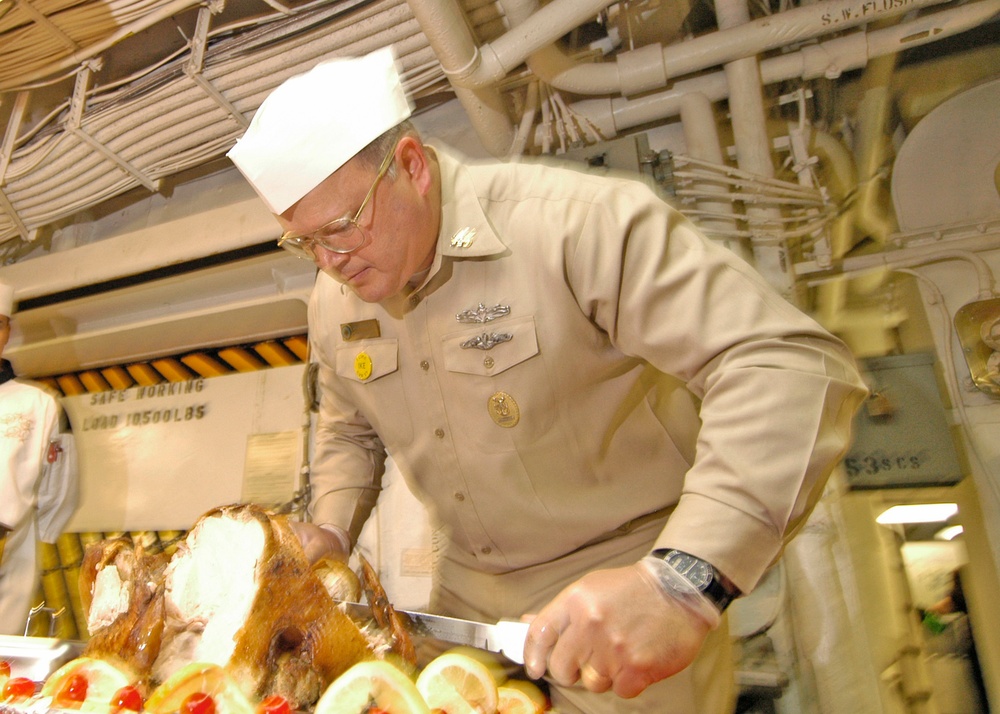 Thanksgiving at Sea