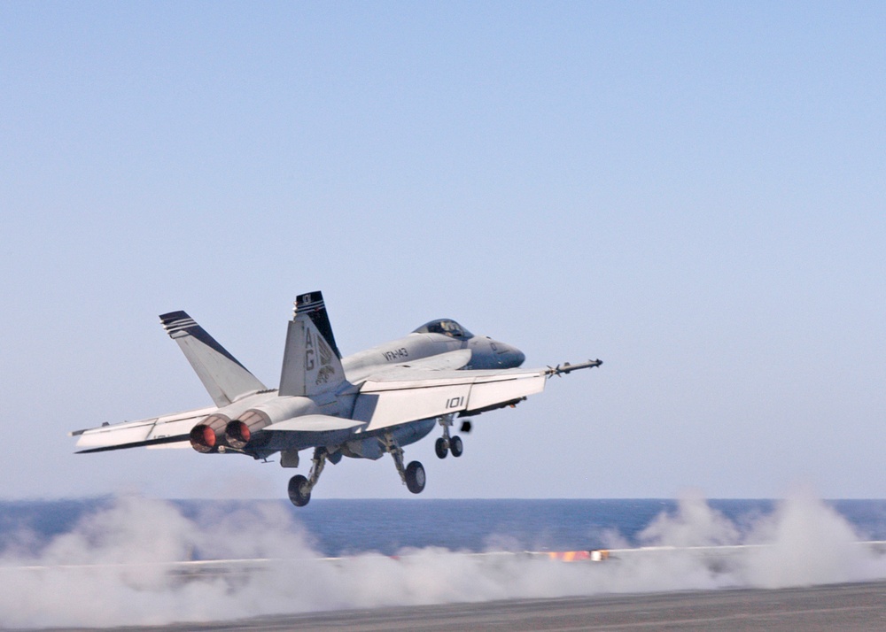 Air Operations on USS Dwight D. Eisenhower