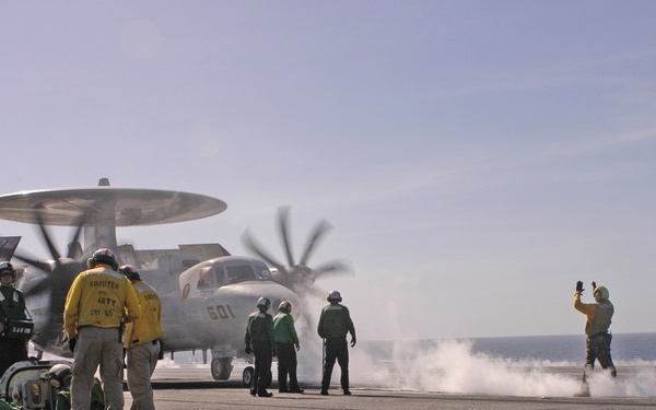 Air Operations on USS Dwight D. Eisenhower