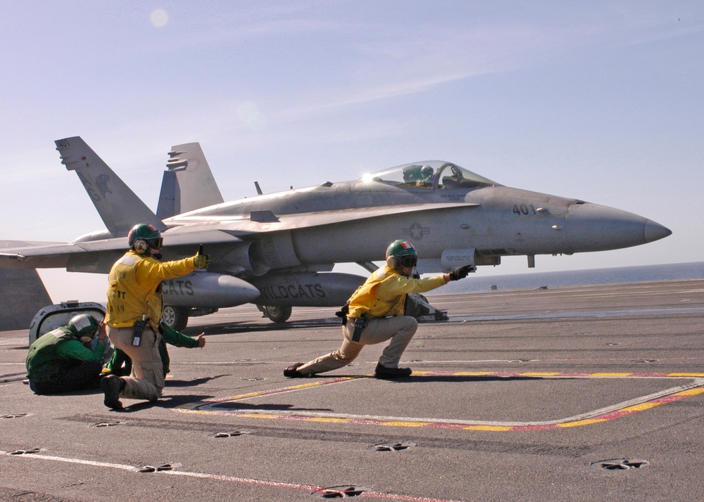 Air Operations on USS Dwight D. Eisenhower