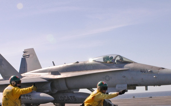 Air Operations on USS Dwight D. Eisenhower