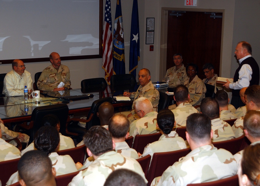 Secretary of the Navy Visits NSA Bahrain