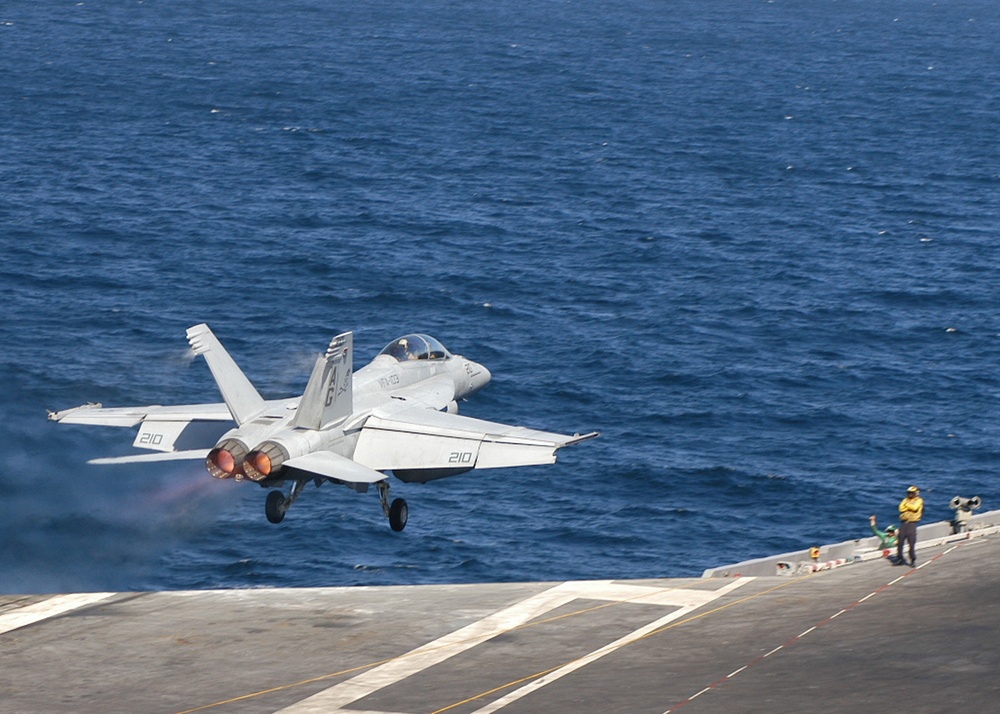 Air Operations on USS Dwight D. Eisenhower