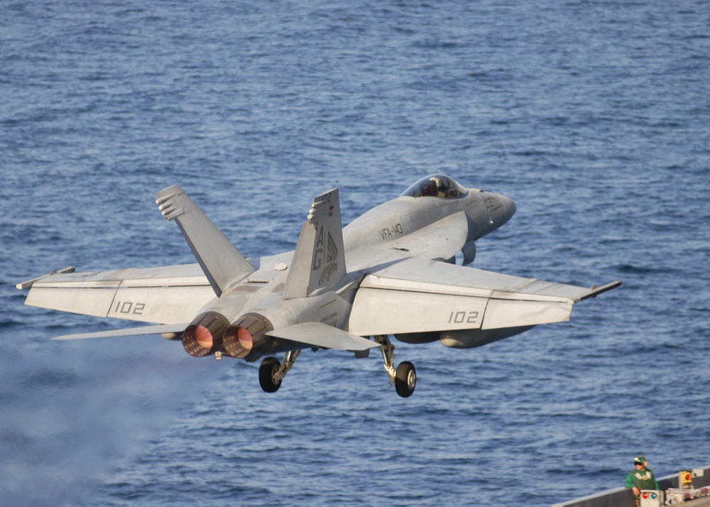 Air Operations on the USS Dwight D. Eisenhower