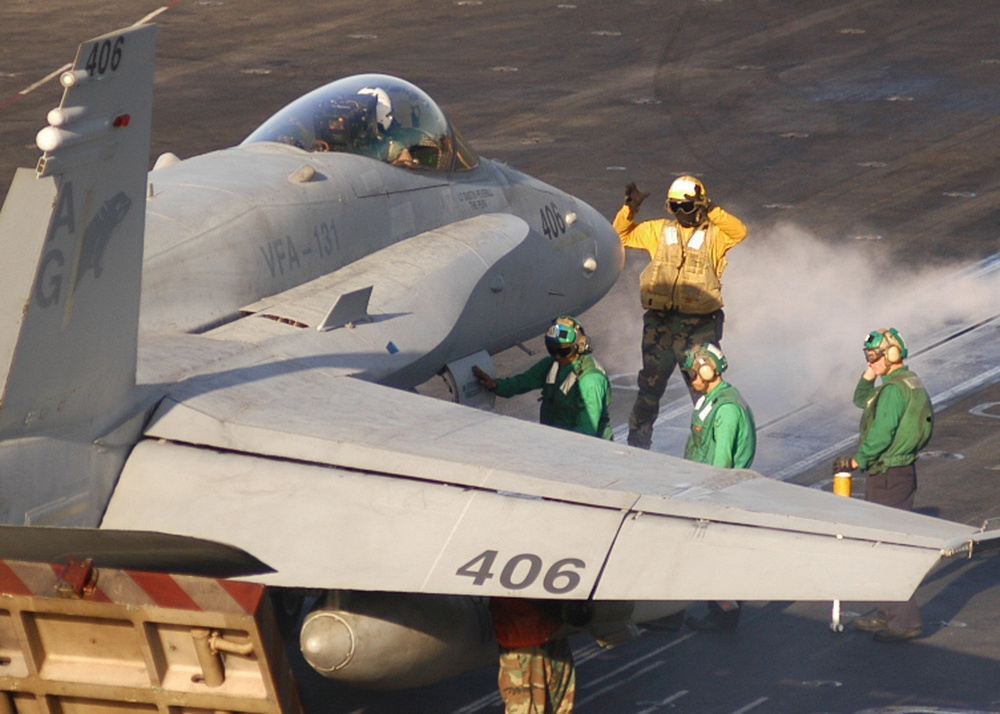 Air Operations on the USS Dwight D. Eisenhower