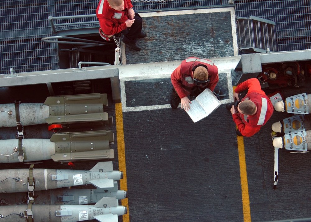 Air Operations on the USS Dwight D. Eisenhower