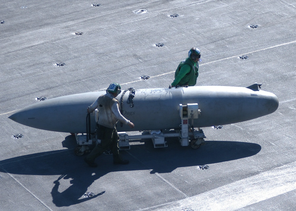 Air Operations on USS Dwight D. Eisenhower