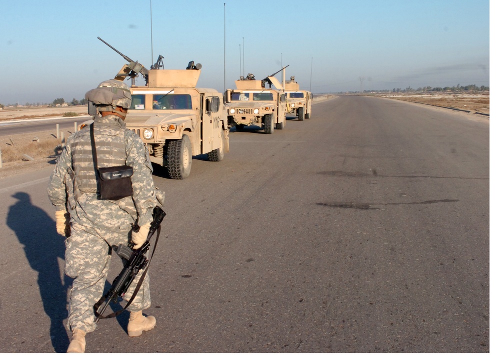 Clearing the roadway