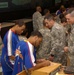 Harlem Globetrotters visit Third Army