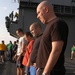 Sailors Enjoy a Swim Call Aboard the USS Eisenhower
