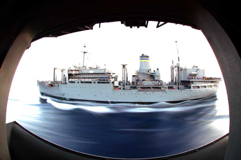 aboard USS Dwight D. Eisenhower