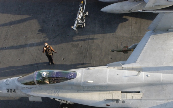 aboard USS Dwight D. Eisenhower