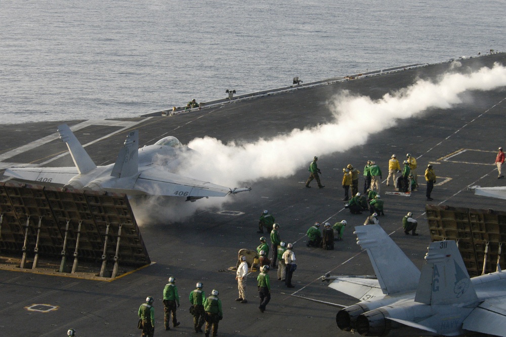 aboard USS Dwight D. Eisenhower