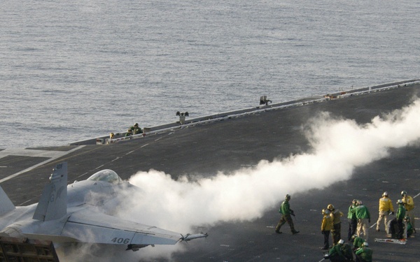aboard USS Dwight D. Eisenhower