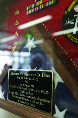 5th ANGLICO honors fallen Marine with special memento